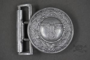 Original Third Reich Justice Officials Buckle By Assmann & Dated 37