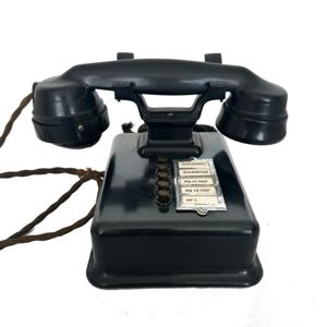 1940s Bakelite Five Push Button Intercom Telephone