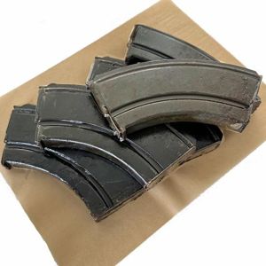 Five x British WD Stamped Bren Gun .303 Magazines (Lot 1)