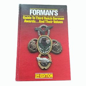 Book - Foreman;s Guide To Third Reich German Awards 2nd Edition