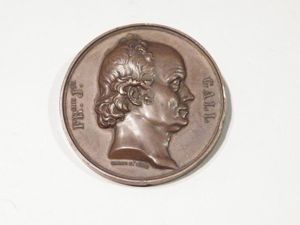 1828 Franz Joseph Gall Meddalion