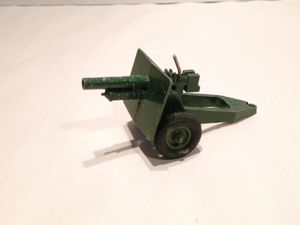 Vintage Britains Diecast Howitzer Field Gun.