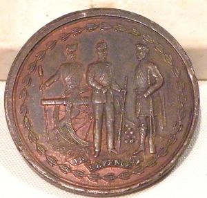 Victorian Scottish Volunteers Review Medal