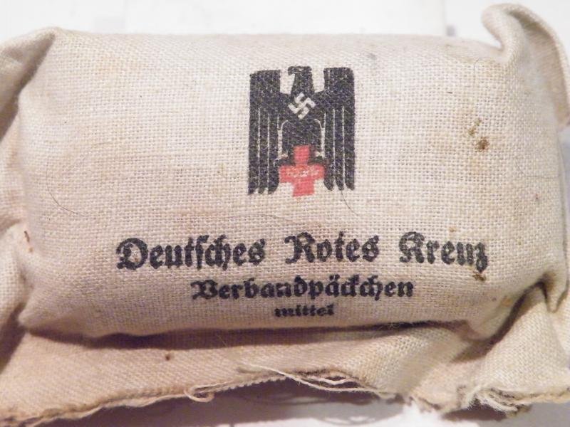 WW2 Era German Red Cross Bandage Pack – D.R.K. Babelsberg — image 2