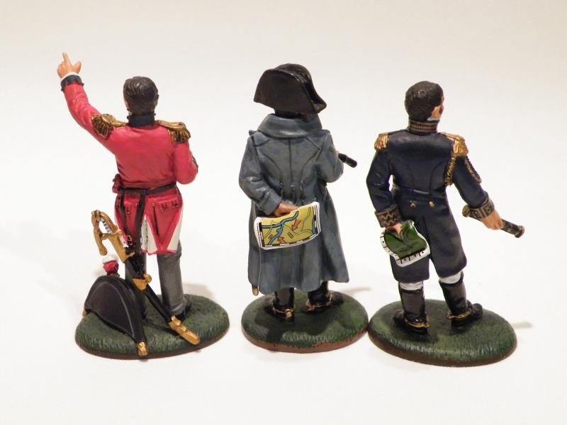 Three Vintage Del Prado Painted Figures – Leaders including Napoleon — image 2