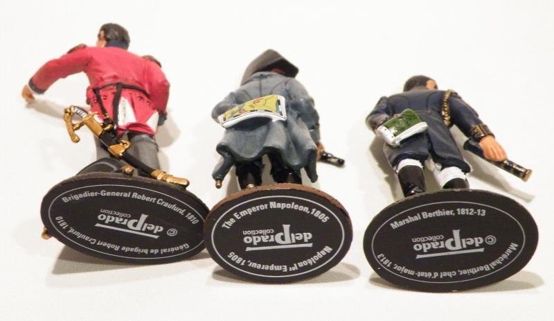 Three Vintage Del Prado Painted Figures – Leaders including Napoleon — image 3