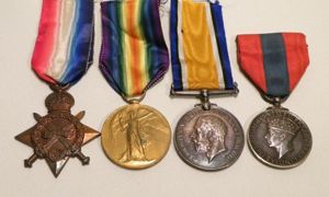 WW1 1914/15 Star Trio to Burchett 2nd Dragoon Guards + ISM.