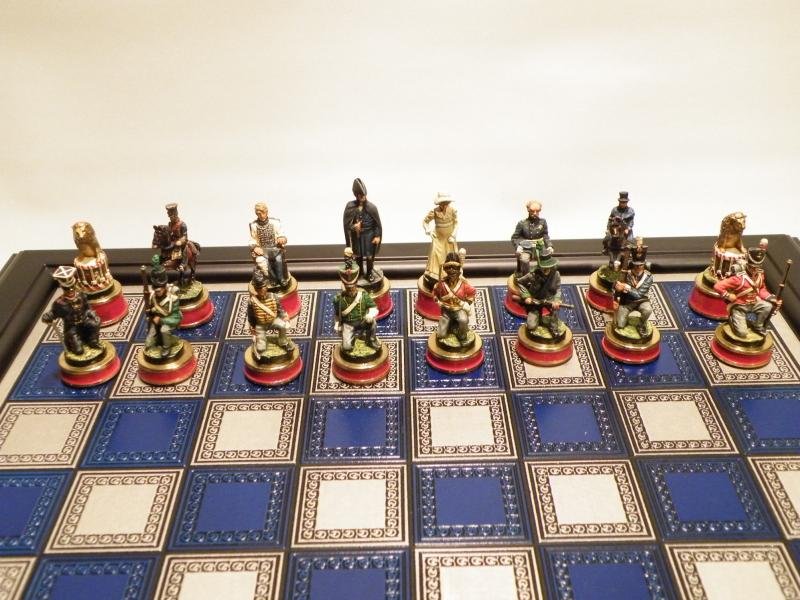 Ltd Edition Franklin Mint Waterloo Chess Set. — image 3