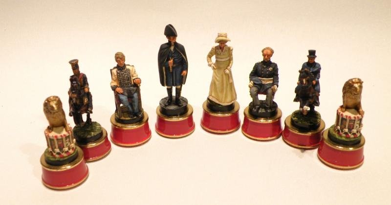 Ltd Edition Franklin Mint Waterloo Chess Set. — image 4