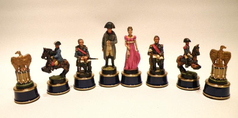 Ltd Edition Franklin Mint Waterloo Chess Set. — image 8