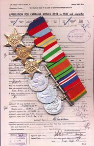 A South African Charged with Mutiny later Wounded-in-Action in Italy, Second World War medal group of 6: Corporal Henry Benjamin Sundstrom,First City / Cape Town Highlanders Regiment late 2 Armoured Cars & 2nd Mounted Rifles