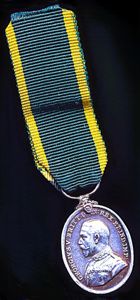 United Kingdom: Territorial Force Efficiency Medal. GV obverse (1911-1922). Miniature Medal