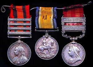 A rare to regiment North West Frontier of India, South African War and Great War 'Casualty' campaign medal group of 3: Sergeant Price, 2nd Canadian Mounted Rifles (C.E.F.) late 2nd Battalion Essex Regiment