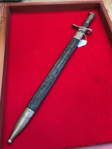 Swiss 1878 Pioneer bayonet.