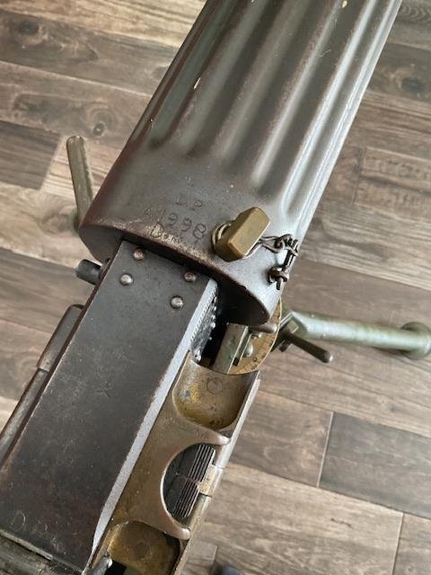 WW1 Vickers with WW2 Tripod
