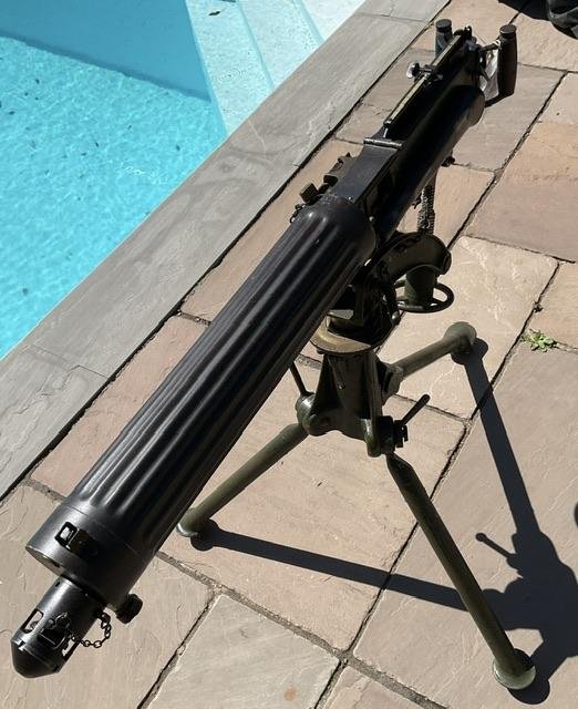 WW1 Vickers with WW2 Tripod