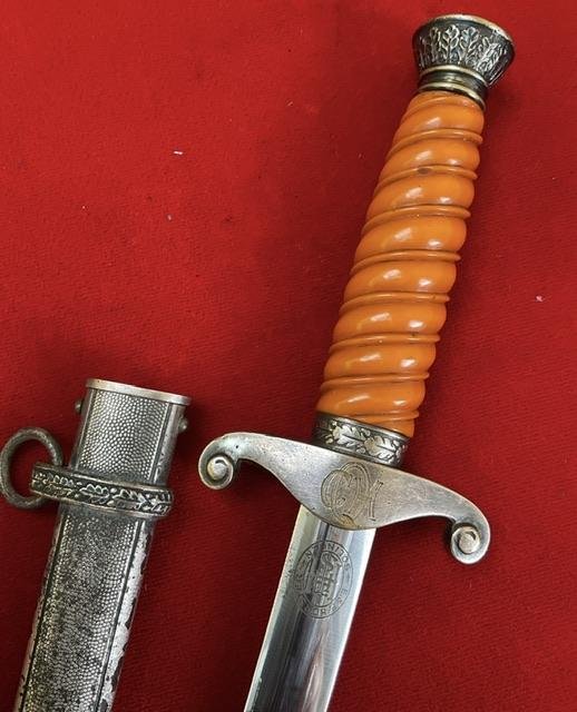 Personalised Army dagger by Horster