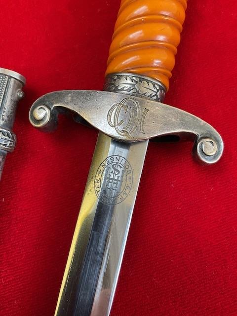Personalised Army dagger by Horster