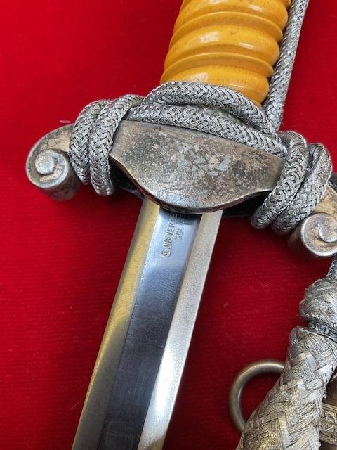 Very rare trademark Army dagger