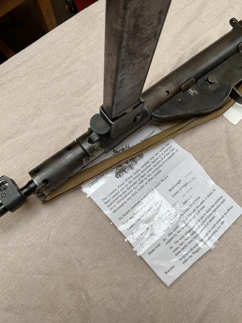 Old spec MK5 Sten with Sling