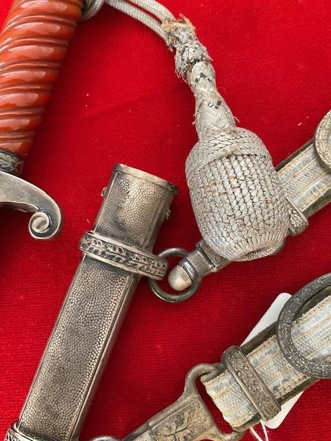 Full rig WKC army dagger with slant grip.