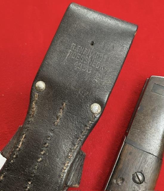 K98 Matching Bayonet S Code