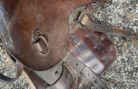 WW2 German Wehrmacht Cavalry Saddle — image 2