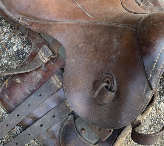 WW2 German Wehrmacht Cavalry Saddle — image 3