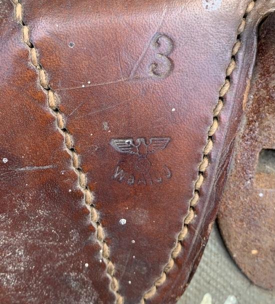 WW2 German Wehrmacht Cavalry Saddle — image 6