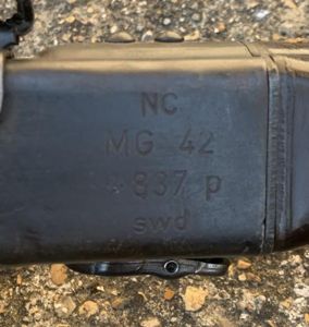 Deactivated WW2 German MG42 Machine Gun