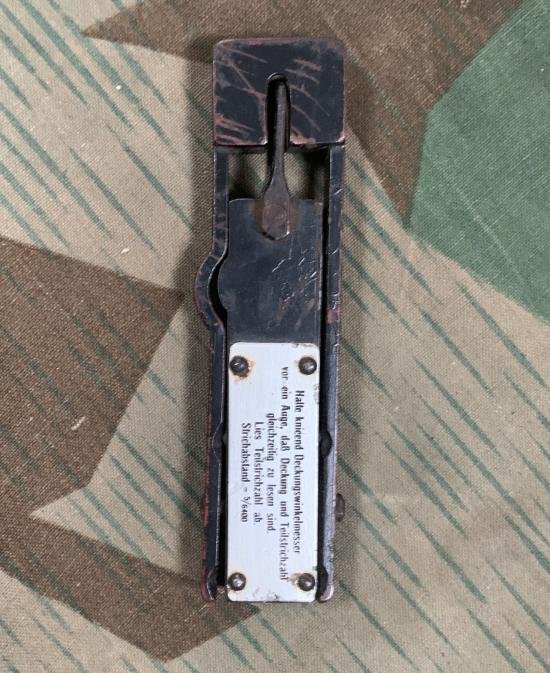 Deckungwinkelmesser for MG34/42 Indirect Fire Use — image 2