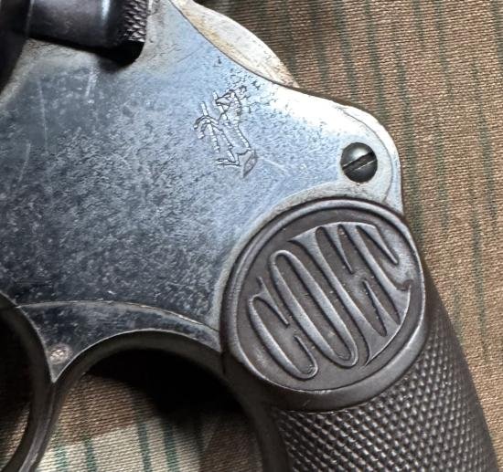 Deactivated WW1 Colt Revolver — image 2