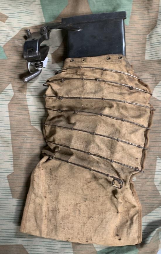 Rare WW1 Aircraft Lewis Canvas Case Catcher Bag — image 4