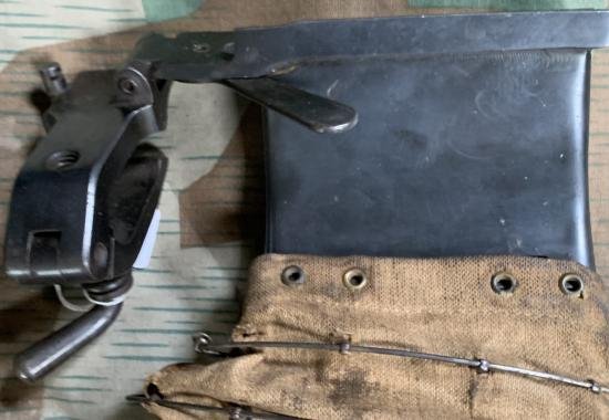 Rare WW1 Aircraft Lewis Canvas Case Catcher Bag — image 5