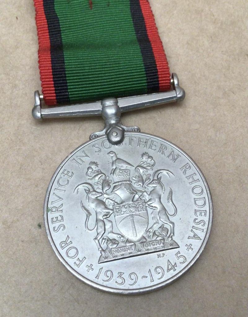 WW2 Southern Rhodesia Service Medal — image 3
