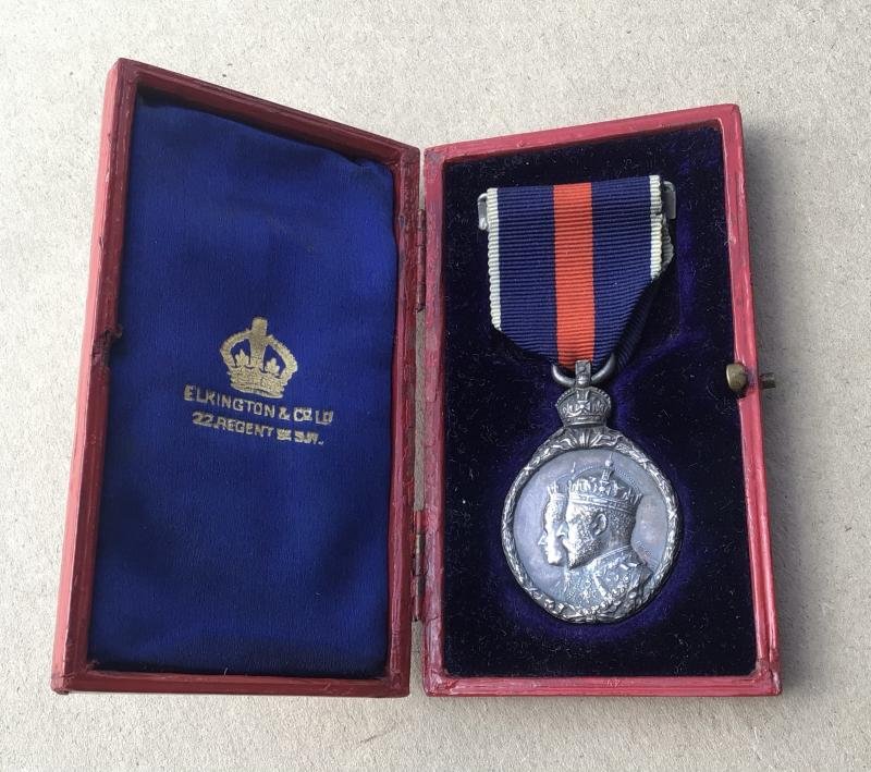 British 1902 Coronation Medal -Silver Issue — image 2