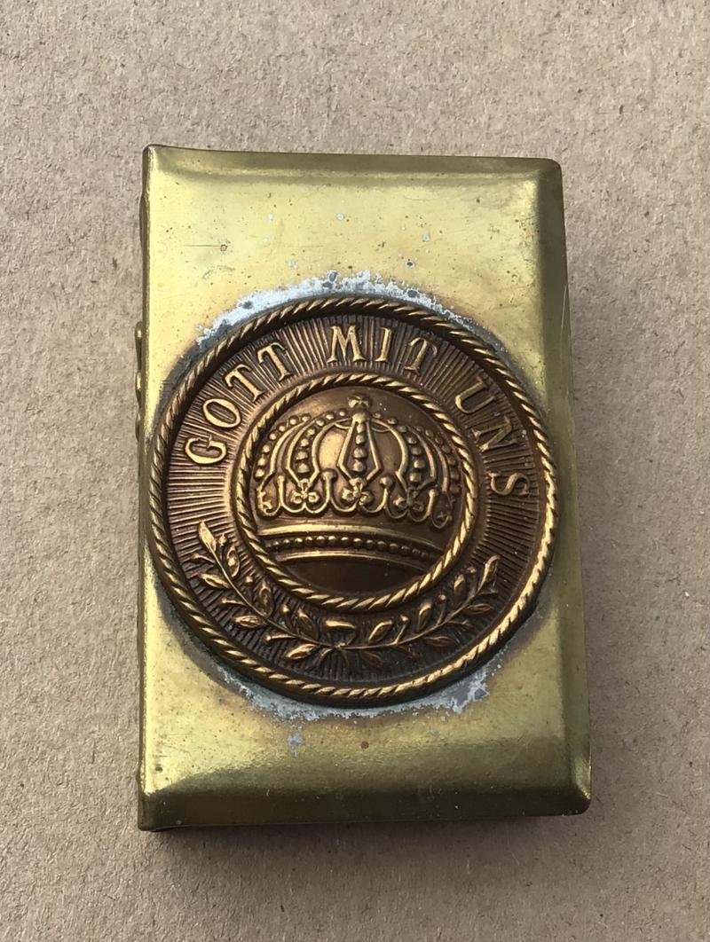WW1 Souvenir Brass Matchbox Holder — image 2