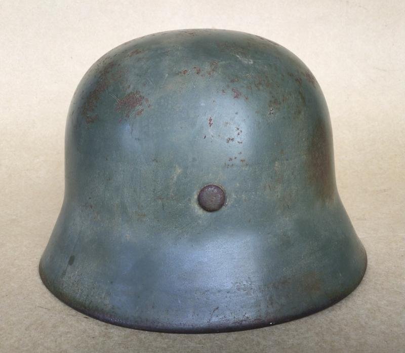 WW2 German Channel Islands Souvenir Helmet — image 5