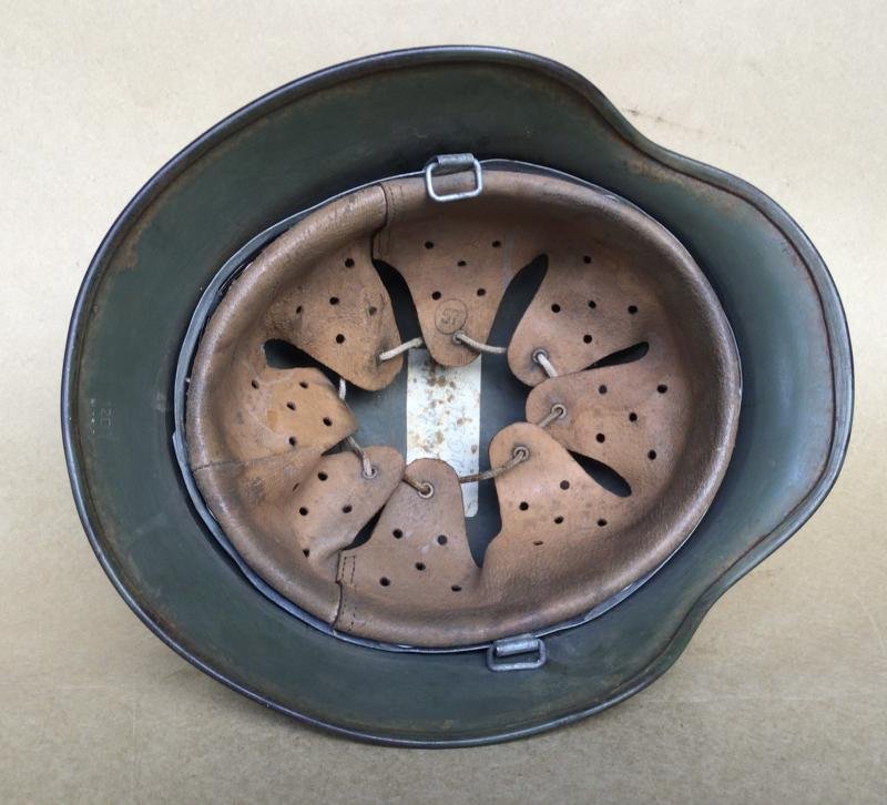 WW2 German Channel Islands Souvenir Helmet — image 6