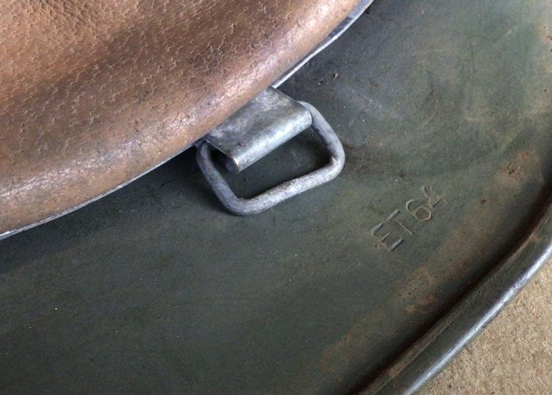 WW2 German Channel Islands Souvenir Helmet — image 8