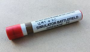 Australian Army Grenade F2 Simulator Battlefield