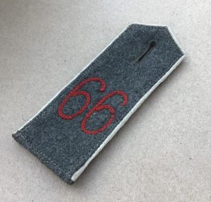 German WW1 Army Other Ranks Regimental Shoulder Strap