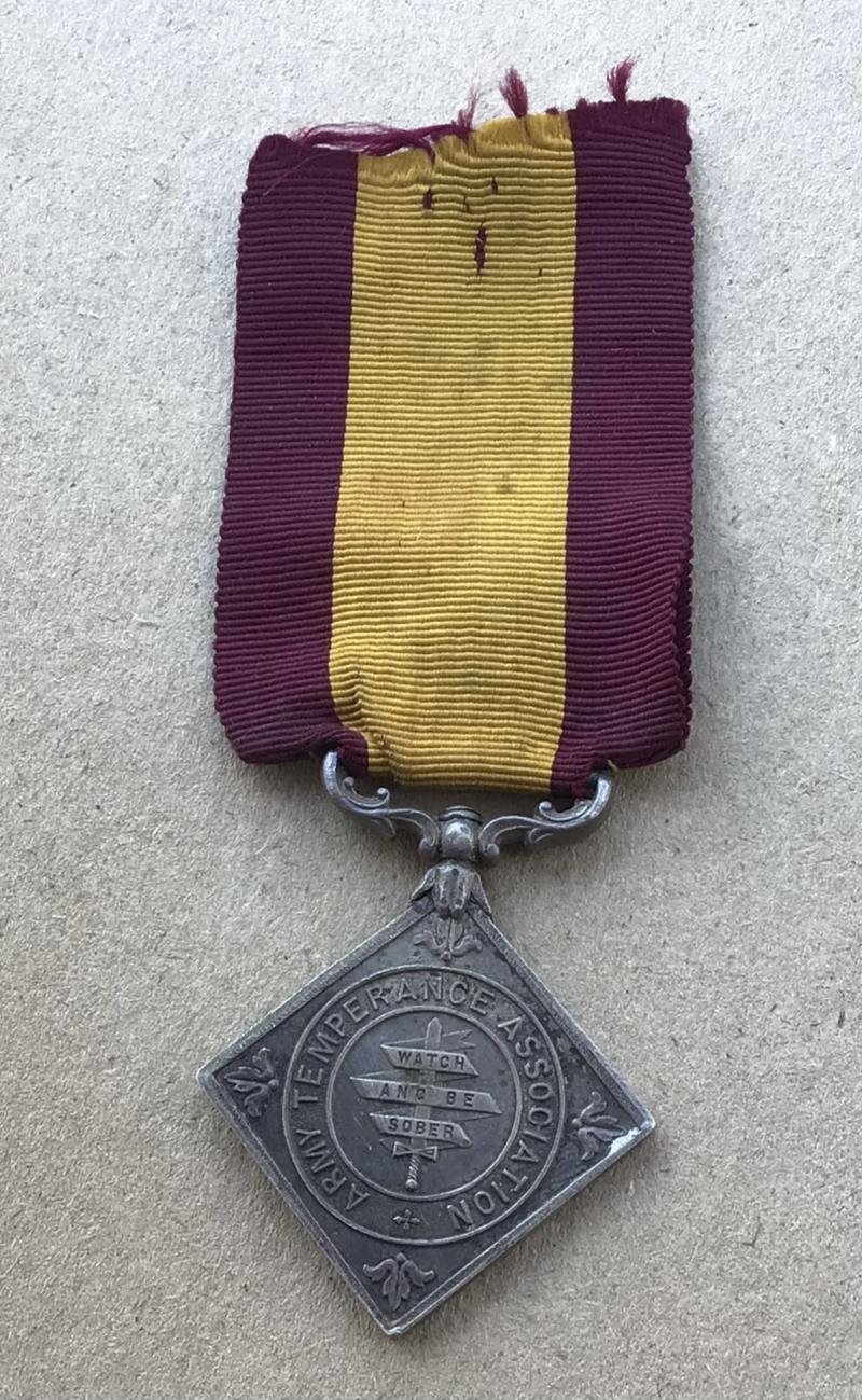 Victorian Period British Army in India Temperance Medals — image 6
