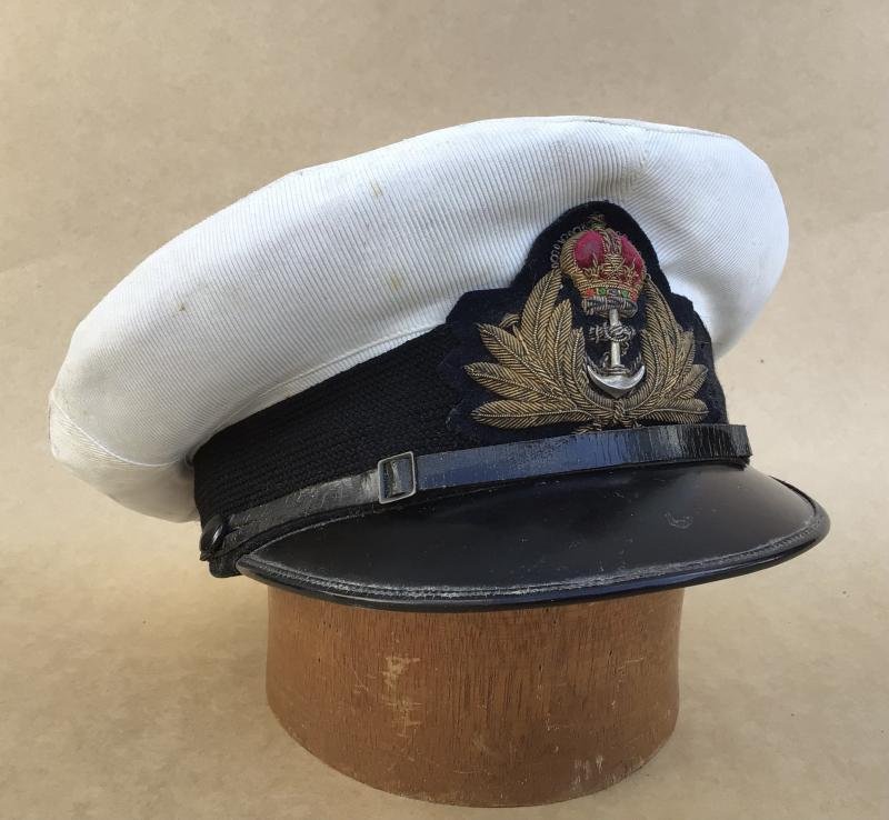 WW2 RN / RAN Officers Service Dress Cap — image 2