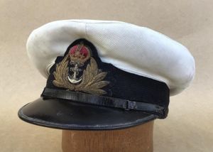 WW2 RN / RAN Officers Service Dress Cap
