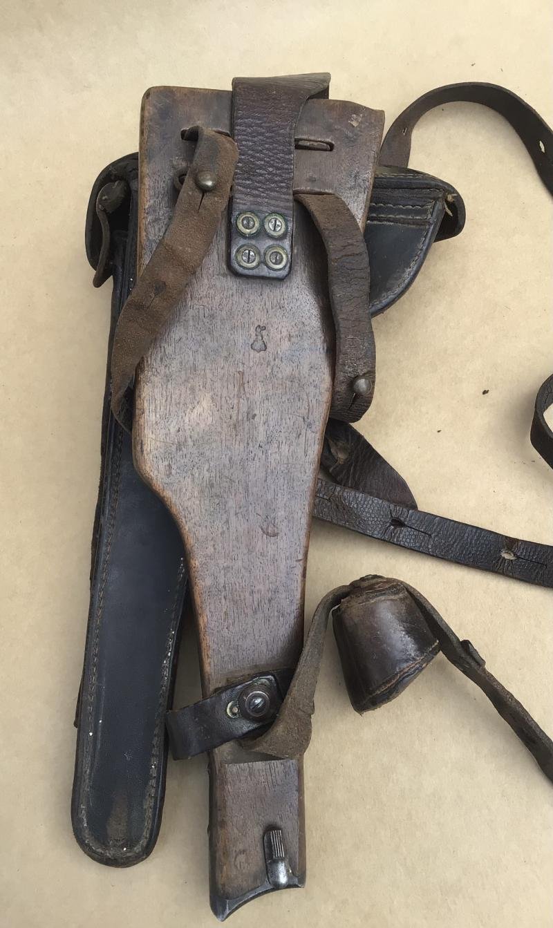 WW1 German 1915 Artillery Luger Holster and Shoulder Stock — image 9