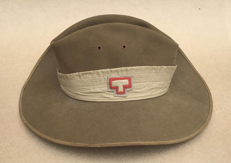 Australia WW2 2/43rd Battalion Slouch Hat - 1941 — image 6