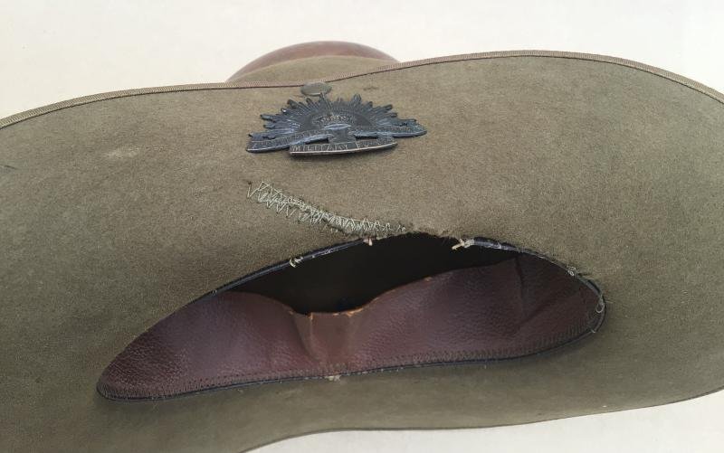 Australia WW2 2/43rd Battalion Slouch Hat - 1941 — image 9