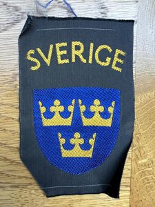 Sweden Nationality Patch Sverige