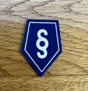 Poland Criminal Police Service Collar Patch